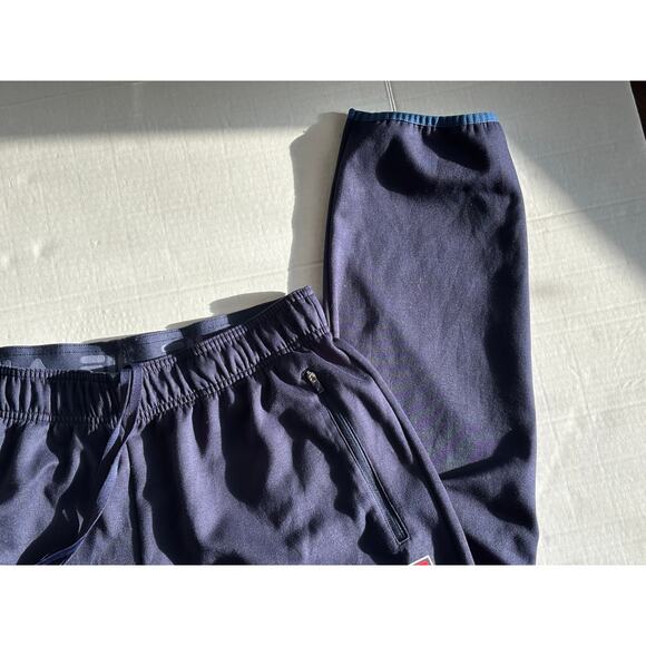 FILA Track Pants Jogger Style Logo Drawstring Navy Blue Men's M 38 inches Long - Picture 11 of 16